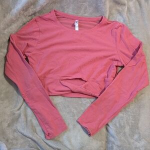 LAST CHANCE! FREE with Bundle Purchase! VS Sport Pink Long Sleeve Top